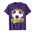 Fantasy Soccer Champion Football T-Shirt - Minimalist Print Men Women - T-Shirt, Sweatshirt, Hoodie