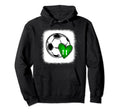 Womens Custom Soccer Mom Number 11 Hoodie - Unique Graphic for Adults - T-Shirt, Sweatshirt, Hoodie