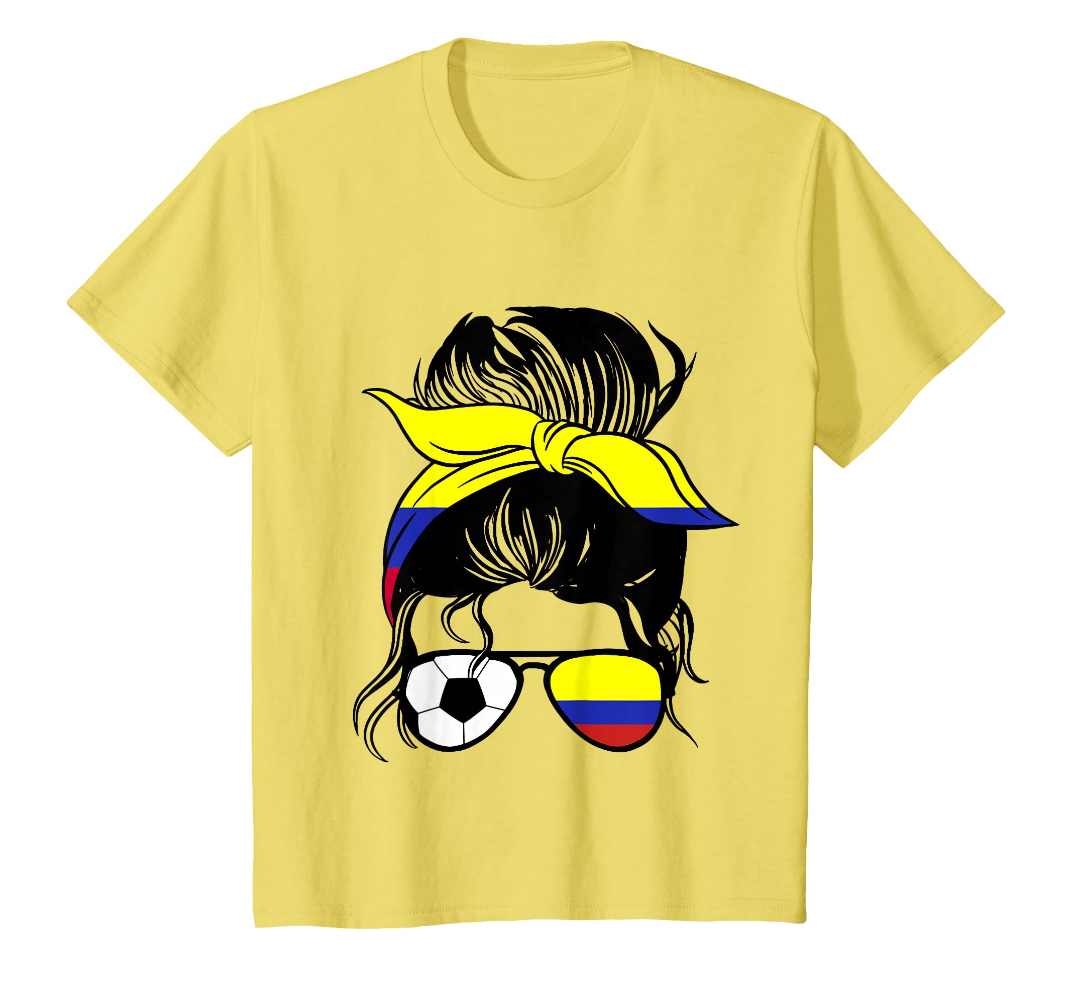 Colombian Soccer Mom Mothers Day T-Shirt - Unique Graphic for Adults - T-Shirt, Sweatshirt, Hoodie
