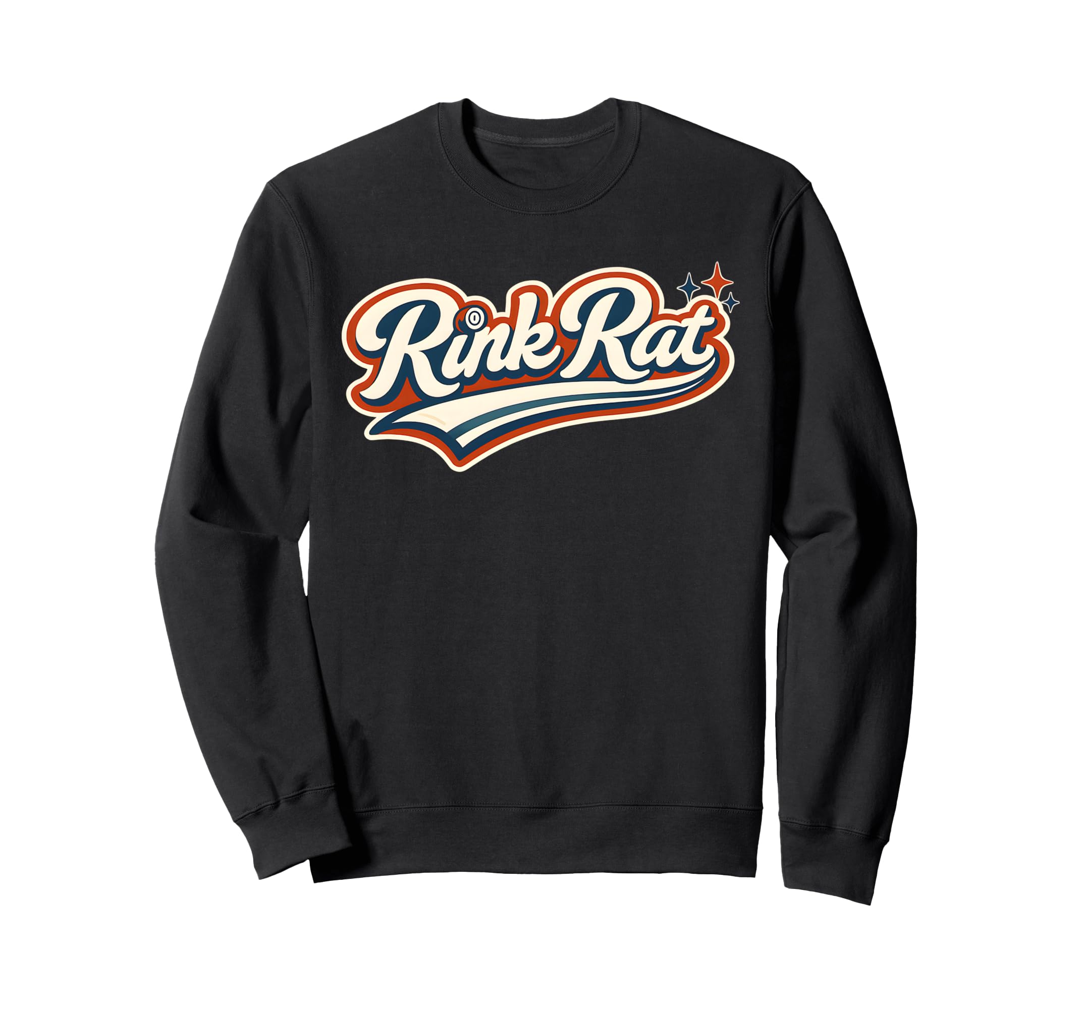 Rink Rat Roller Derby Sweatshirt - Fun Novelty Design Men Women - T-Shirt, Sweatshirt, Hoodie