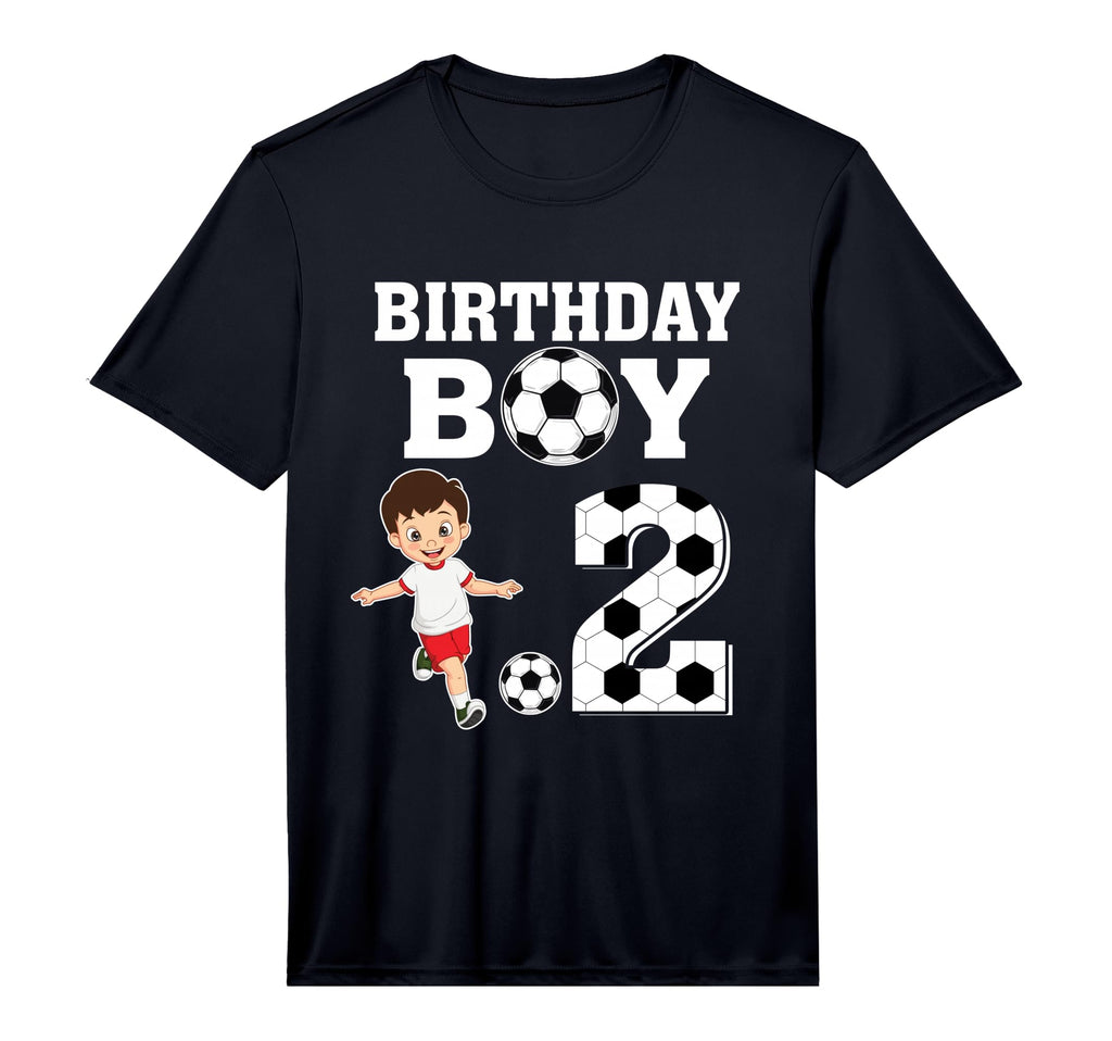 2 Years Old 2Nd Birthday Soccer Lover T-Shirt - Novelty Apparel Men Women - T-Shirt, Sweatshirt, Hoodie