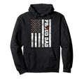 Proud Dad American Flag Funny Soccer Hoodie - Graphic Print for Adults - T-Shirt, Sweatshirt, Hoodie