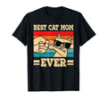 Best Cat Mom Ever Funny Kitten Lover T-Shirt - Custom Art Print for Adults - T-Shirt, Sweatshirt, Hoodie