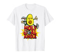 Funny Avocado Playing Soccer T-Shirt - Streetwear Style Unisex - T-Shirt, Sweatshirt, Hoodie