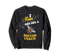 I Love Bee Ing Soccer Coach Honey Sweatshirt - Novelty Apparel Men Women - T-Shirt, Sweatshirt, Hoodie