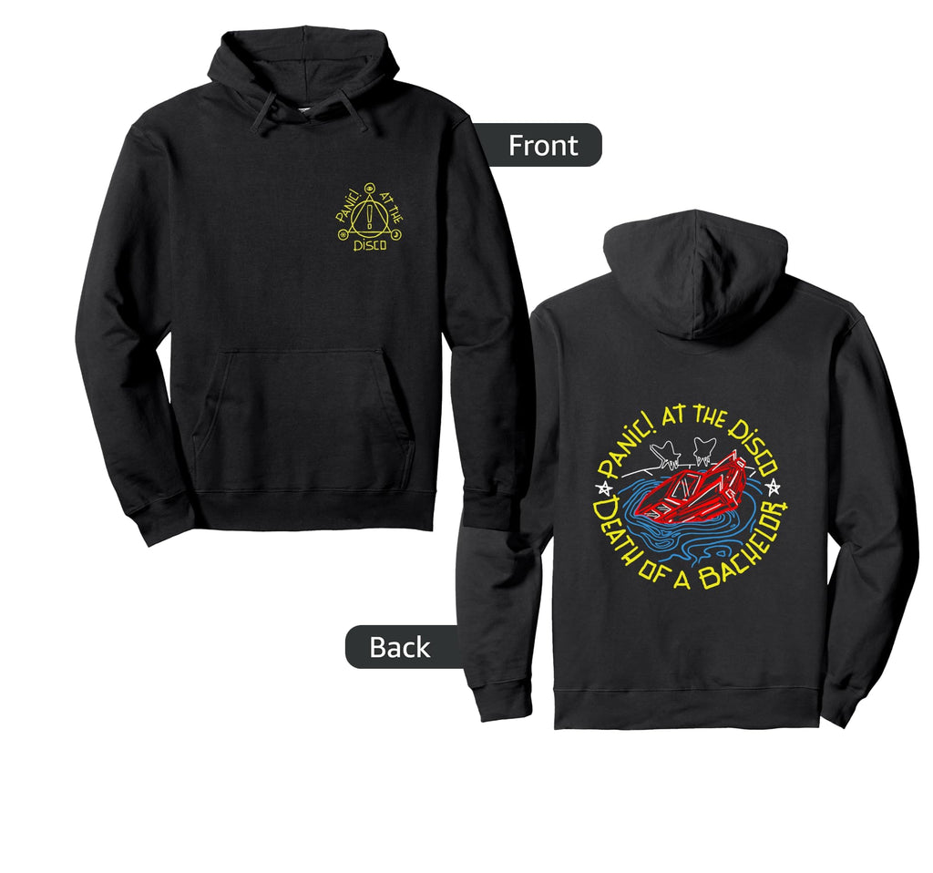 Panic Disco Death Bachelor Hoodie - Trendy Graphic Unisex - T-Shirt, Sweatshirt, Hoodie