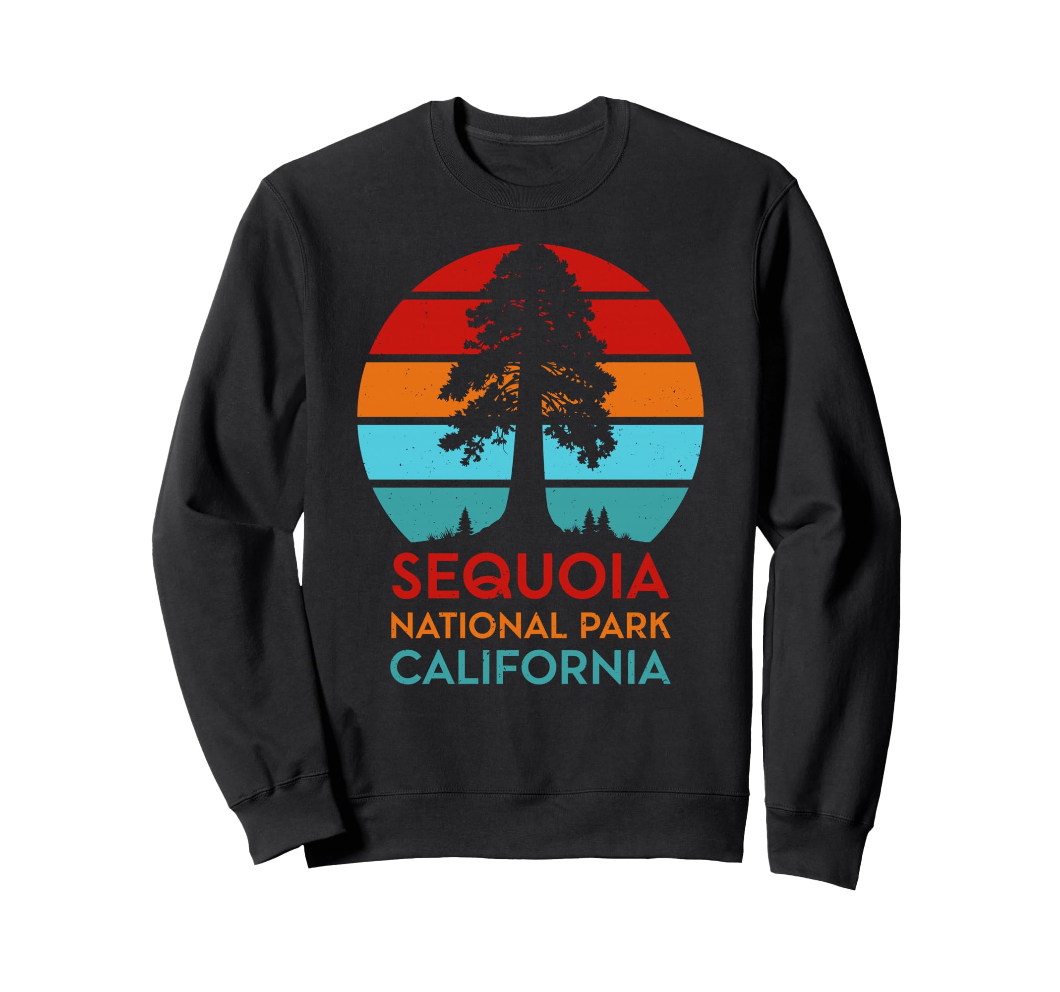 Sequoia National Park California Tree Sweatshirt - Novelty Apparel Unisex - T-Shirt, Sweatshirt, Hoodie
