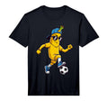 Banana Playing Soccer Football T-Shirt - Minimalist Print for Adults - T-Shirt, Sweatshirt, Hoodie