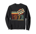 1973 Cassette Tape 51Th Birthday Sweatshirt - Trendy Graphic Men Women - T-Shirt, Sweatshirt, Hoodie