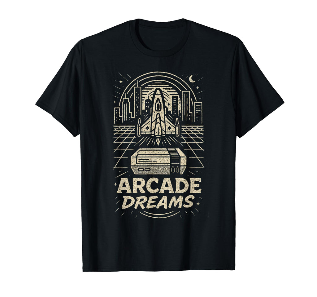 Arcade Gamer 80S Gaming Video Game Fans T-Shirt - Graphic Print Men Women - T-Shirt, Sweatshirt, Hoodie