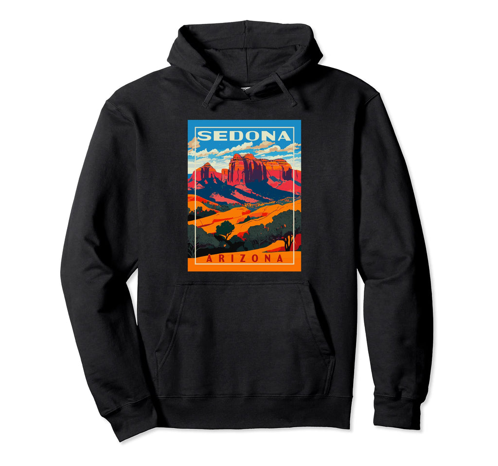 Sedona Arizona Wpa National Park Hoodie - Streetwear Style for Adults - T-Shirt, Sweatshirt, Hoodie
