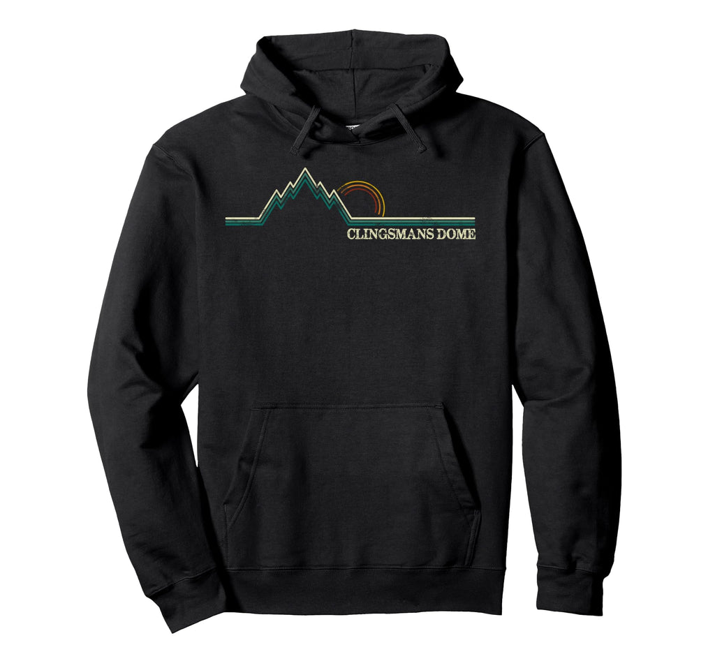 Clingsmans Dome Great Smoky Hoodie - Casual Everyday Wear Men Women - T-Shirt, Sweatshirt, Hoodie