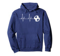 Soccer Heartbeat Soccer Player Sweatshirt - Custom Art Print Men Women - T-Shirt, Sweatshirt, Hoodie