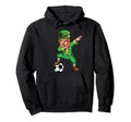 Funny Dabbing Leprechaun Dab Soccer St Hoodie - Minimalist Print Unisex - T-Shirt, Sweatshirt, Hoodie