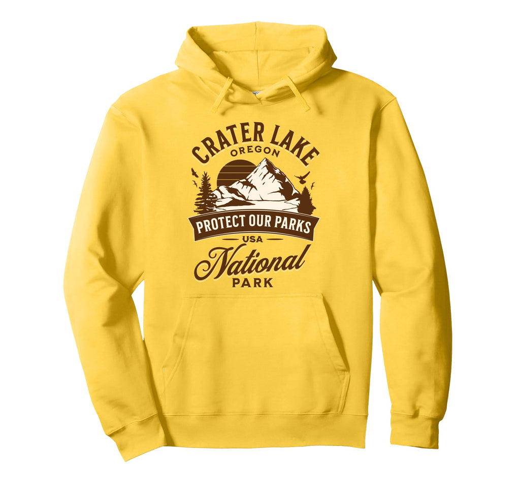 Crater Lake National Park Oregon Sweatshirt - Minimalist Print for Adults - T-Shirt, Sweatshirt, Hoodie