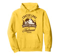 Crater Lake National Park Oregon Sweatshirt - Minimalist Print for Adults - T-Shirt, Sweatshirt, Hoodie