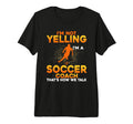 Mens Soccer Coaching Training T-Shirt - Custom Art Print for Adults - T-Shirt, Sweatshirt, Hoodie