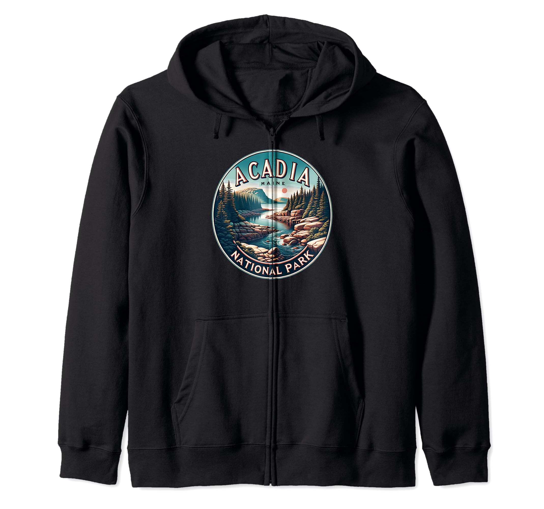 Acadia National Park Maine Usa Outdoor T-Shirt - Unique Graphic Men Women - T-Shirt, Sweatshirt, Hoodie