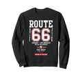 Route 66 Old Usa Highway Sweatshirt - Casual Everyday Wear Men Women - T-Shirt, Sweatshirt, Hoodie