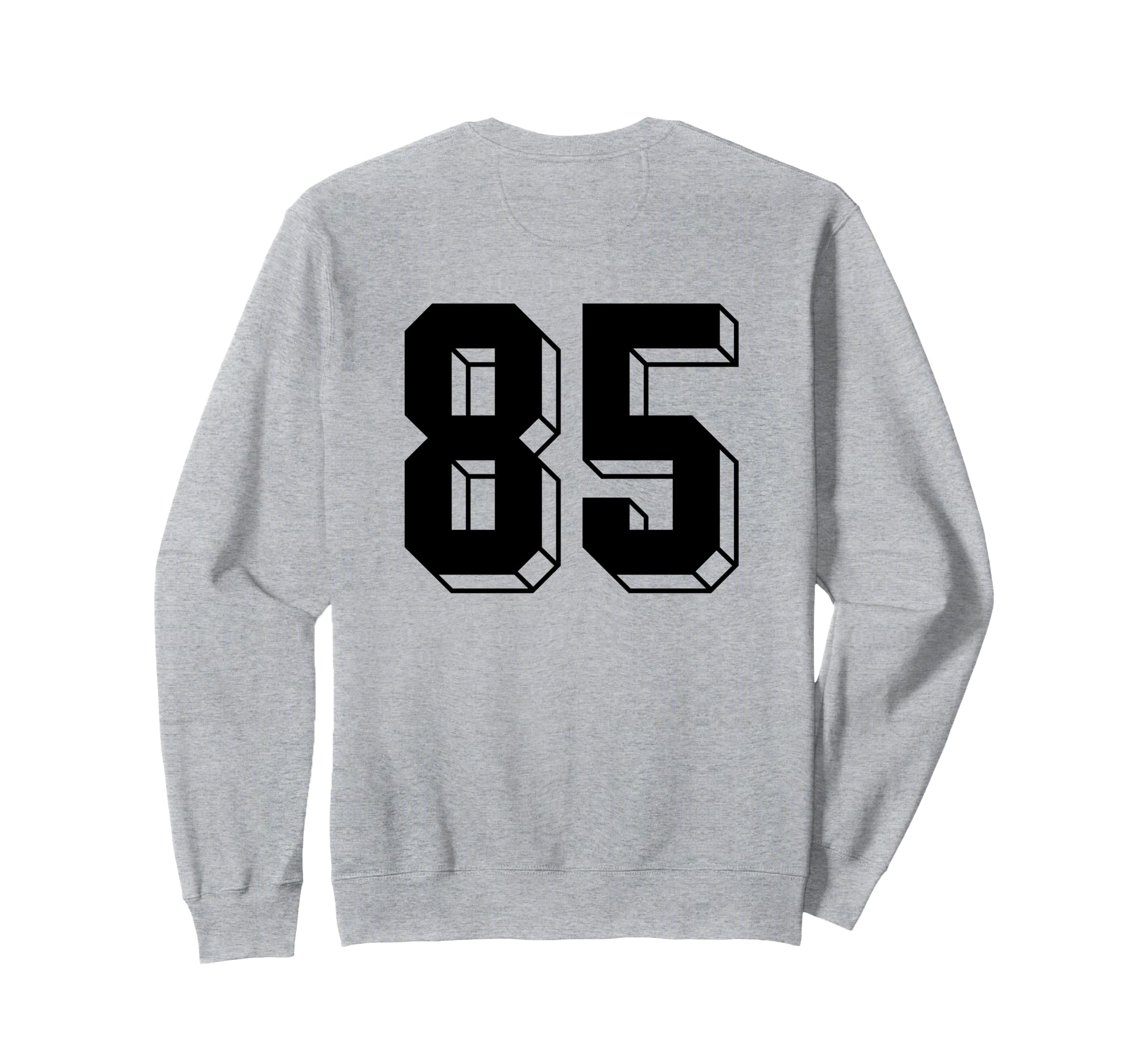 Number 85 Backside 80S 90S Team Sweatshirt - Graphic Print for Adults - T-Shirt, Sweatshirt, Hoodie