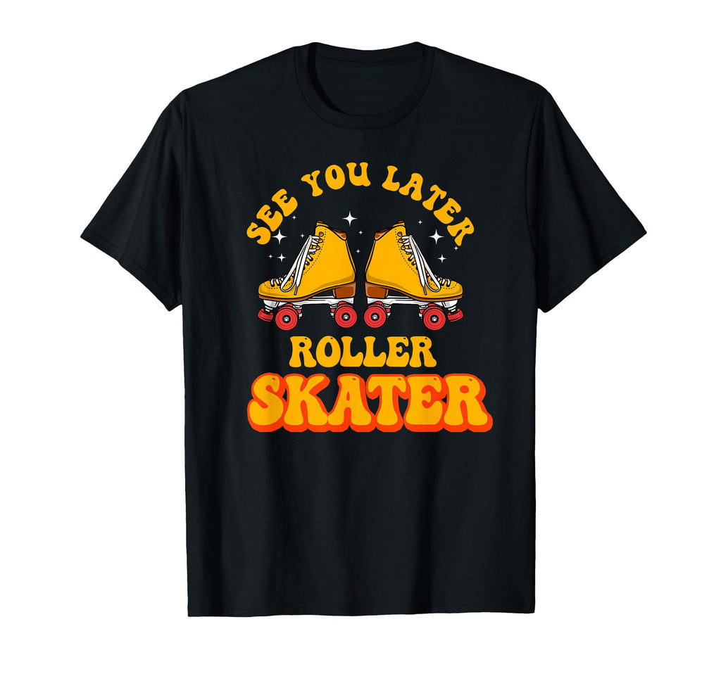 Roller Skating Skate 1970S T-Shirt - Novelty Apparel Men Women - T-Shirt, Sweatshirt, Hoodie