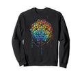 Boho Tie Dye Mandala 60S 70S Groovy Sweatshirt - Graphic Print Unisex - T-Shirt, Sweatshirt, Hoodie