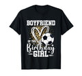 Boyfriend Birthday Soccer Ball T-Shirt - Novelty Apparel for Adults - T-Shirt, Sweatshirt, Hoodie