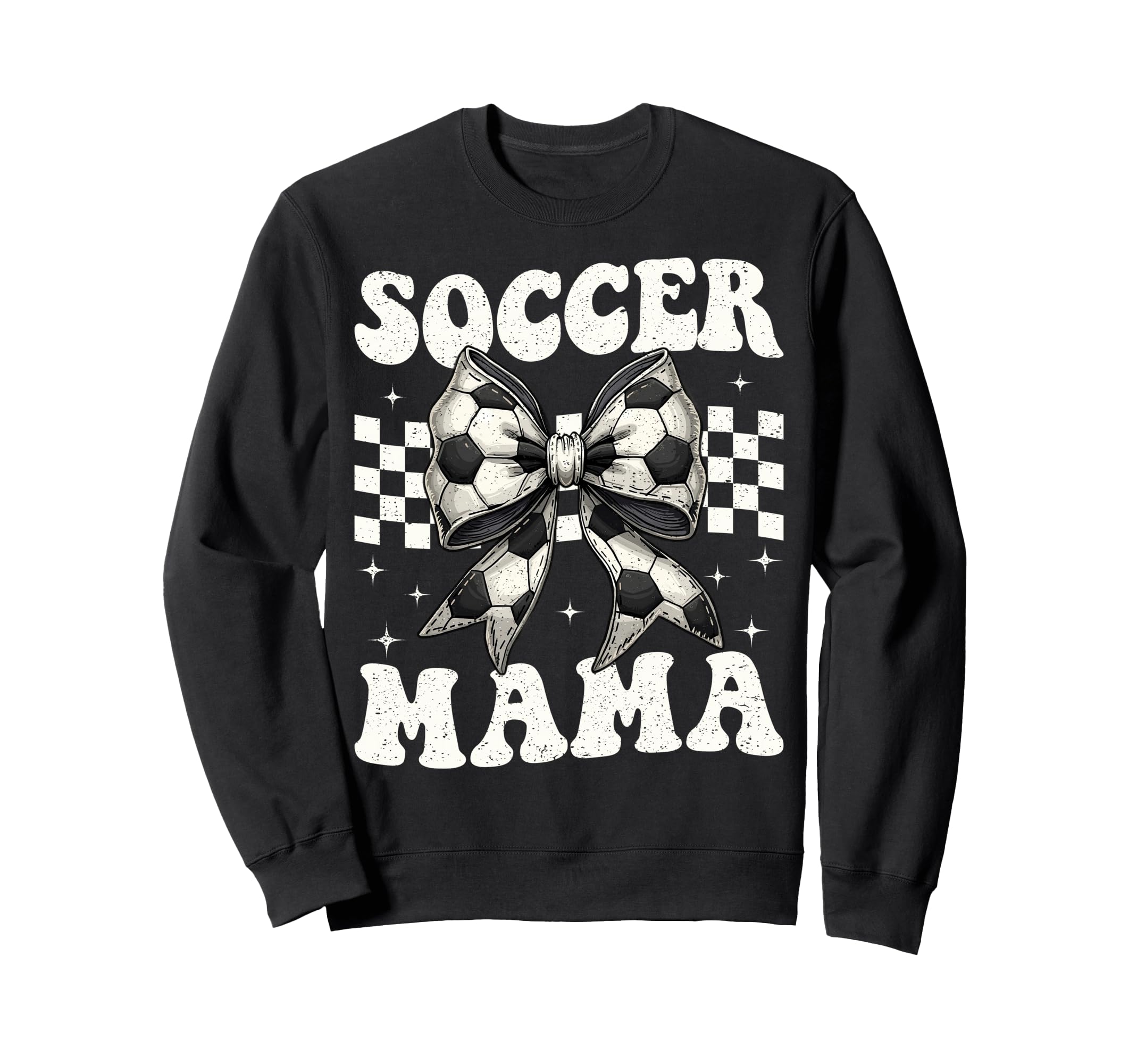 Soccer Mama Funny Coquette Bow Sweatshirt - Fun Novelty Design for Adults - T-Shirt, Sweatshirt, Hoodie