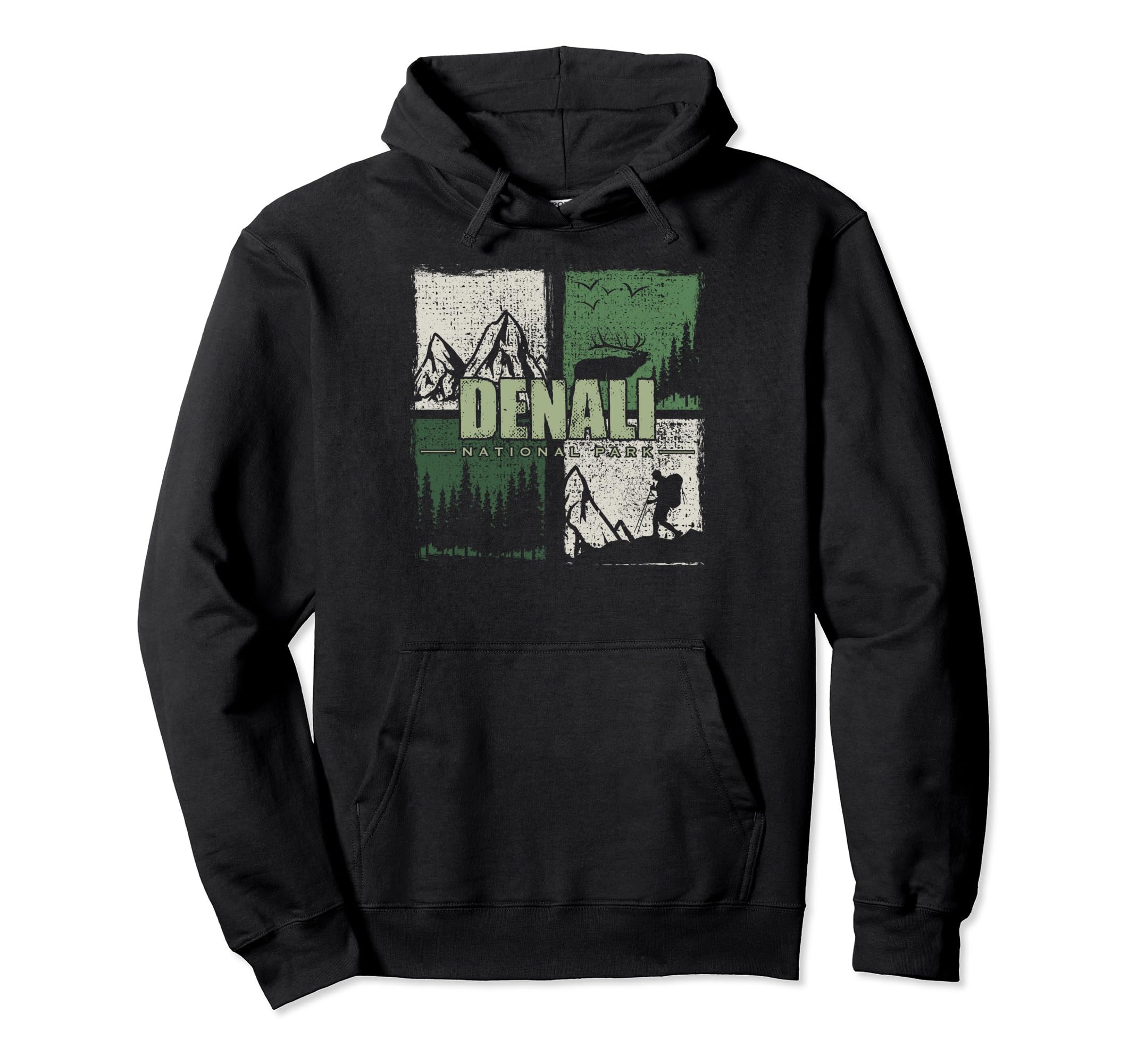 Denali National Park Us Denali Hoodie - Streetwear Style for Adults - T-Shirt, Sweatshirt, Hoodie