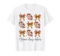 American Football Game Day Vibes T-Shirt - Aesthetic Graphic Men Women - T-Shirt, Sweatshirt, Hoodie