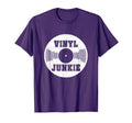 Vinyl Junkie Dj Old School Hip Hop T-Shirt - Streetwear Style Men Women - T-Shirt, Sweatshirt, Hoodie
