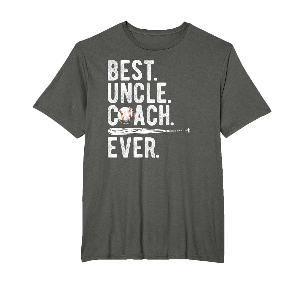 Baseball Best Uncle Coach Ever Proud T-Shirt - Streetwear Style for Adults - T-Shirt, Sweatshirt, Hoodie