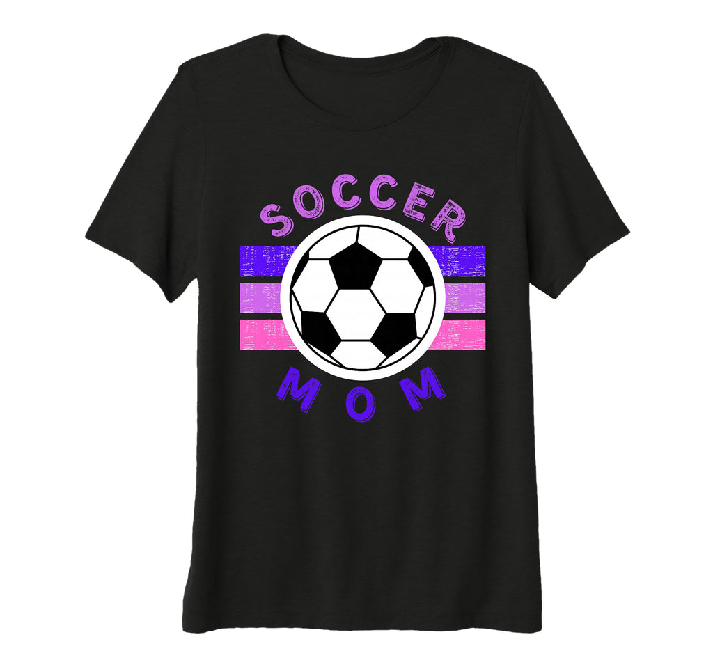 Womens Soccer Mom Mothers Day T-Shirt - Casual Everyday Wear for Adults - T-Shirt, Sweatshirt, Hoodie