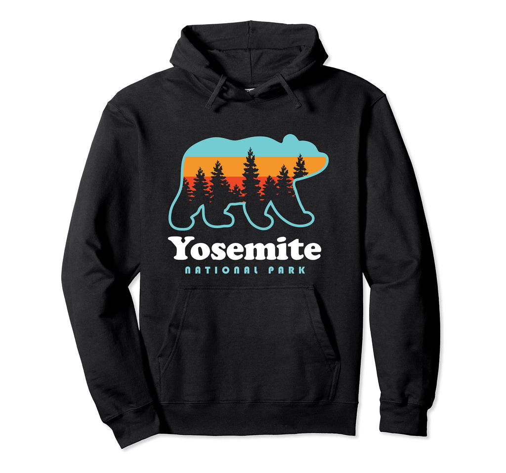 Yosemite National Park Camping Bear Hoodie - Casual Everyday Wear Unisex - T-Shirt, Sweatshirt, Hoodie