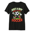 Just Who Loves Soccer Footbal Player Goalie T-Shirt - Graphic Print Unisex - T-Shirt, Sweatshirt, Hoodie