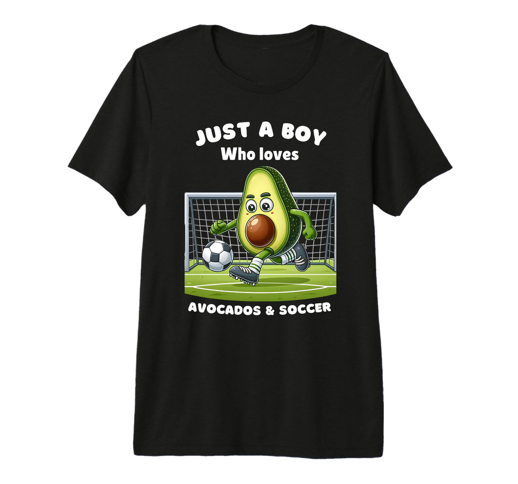 Just Who Loves Avocado And Soccer T-Shirt - Fun Novelty Design Men Women - T-Shirt, Sweatshirt, Hoodie