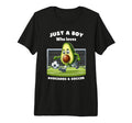 Just Who Loves Avocado And Soccer T-Shirt - Fun Novelty Design Men Women - T-Shirt, Sweatshirt, Hoodie