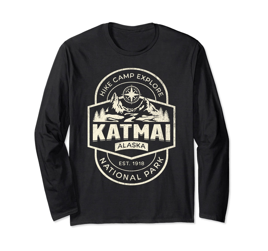 Katmai National Park Alaska Usa Sweatshirt - Streetwear Style for Adults - T-Shirt, Sweatshirt, Hoodie