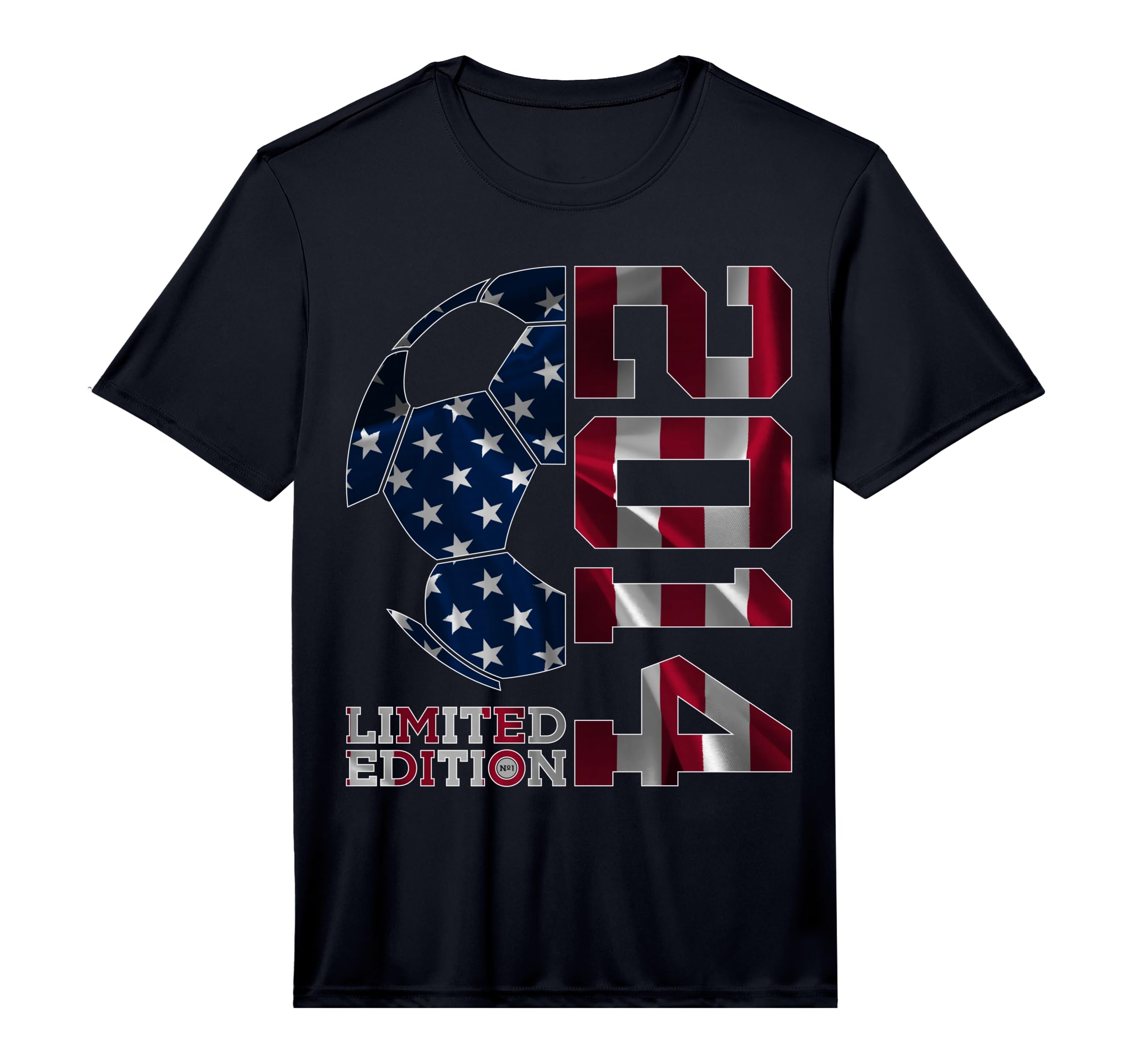 12Th Birthday Soccer 2014 Performance T-Shirt - Custom Art Print for Adults - T-Shirt, Sweatshirt, Hoodie