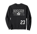 Number 23 Soccer Mom Mothers Day Sweatshirt - Aesthetic Graphic Men Women - T-Shirt, Sweatshirt, Hoodie