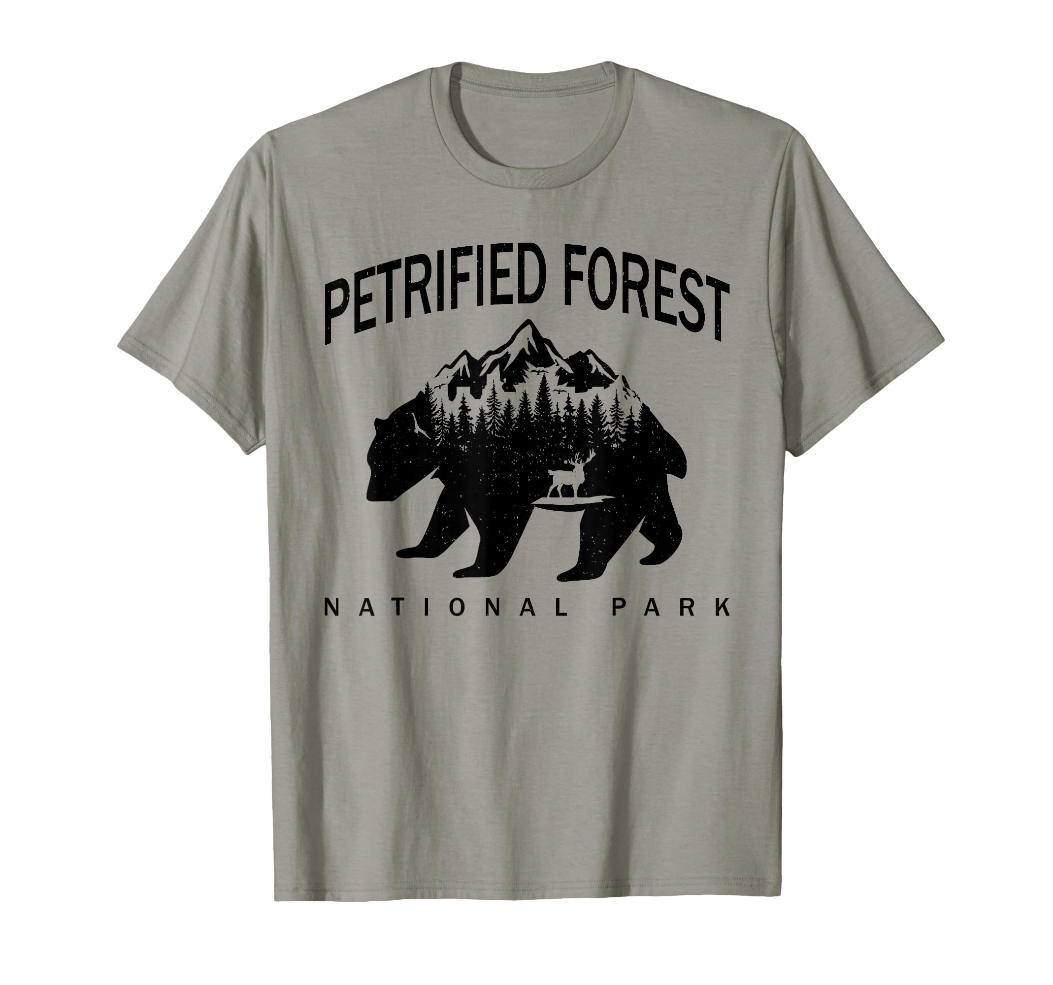Petrified Forest National Park Bear T-Shirt - Fun Novelty Design Unisex - T-Shirt, Sweatshirt, Hoodie