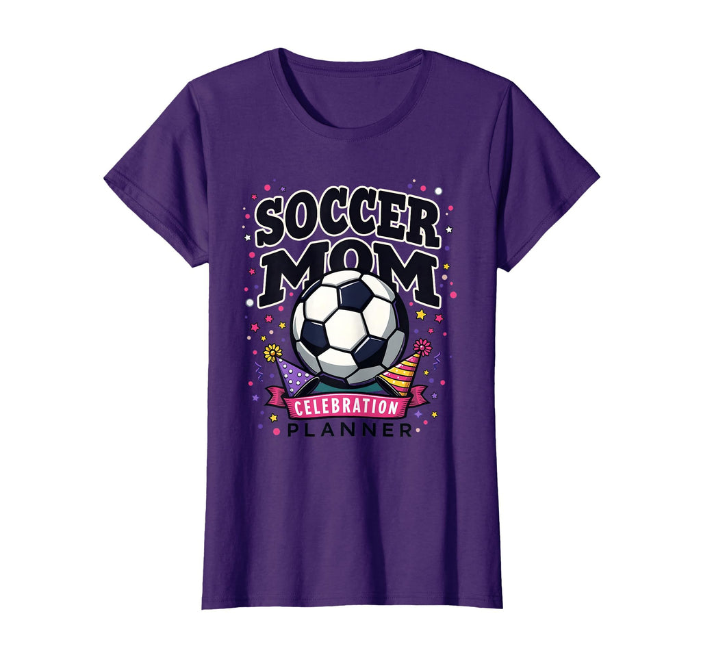 Soccer Mom Celebration Planner T-Shirt - Custom Art Print Men Women - T-Shirt, Sweatshirt, Hoodie