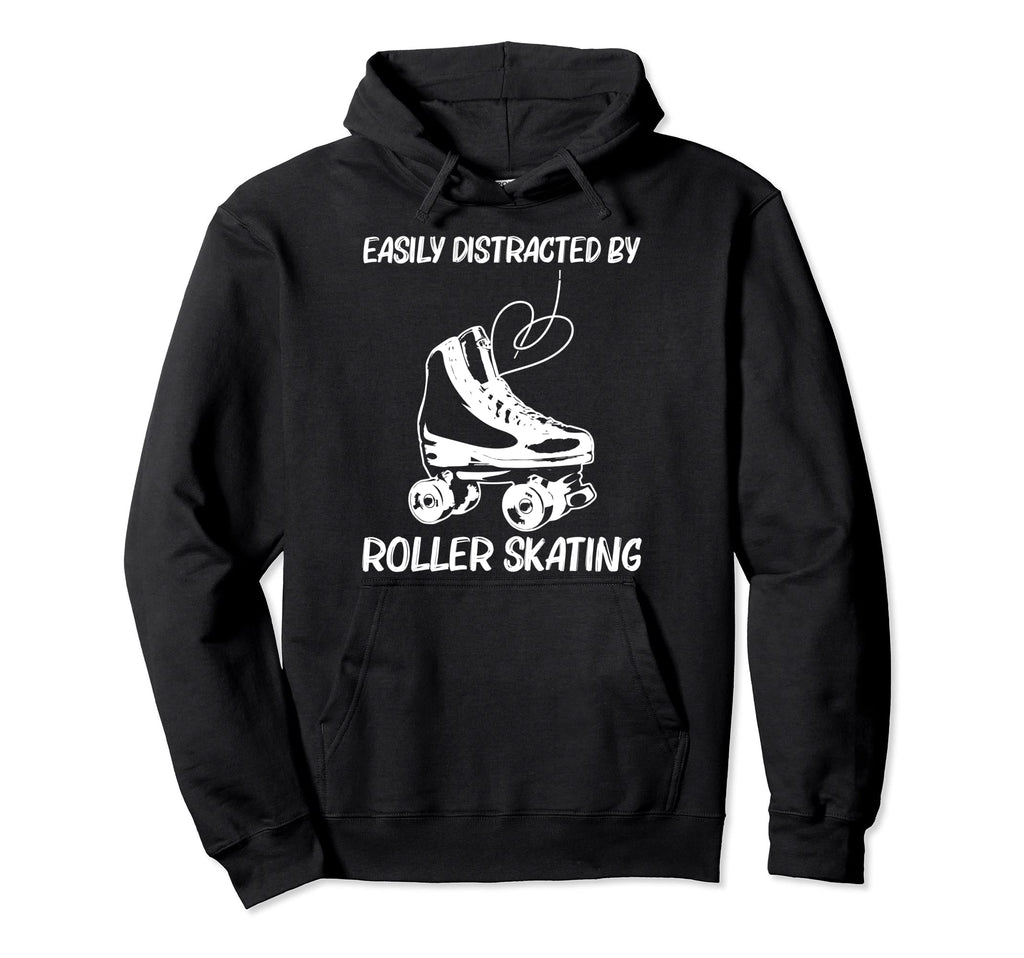 Roller Skating Disco Derby Skates Hoodie - Custom Art Print Men Women - T-Shirt, Sweatshirt, Hoodie