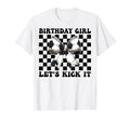 Birthday Lets Kick It Soccer Mom T-Shirt - Aesthetic Graphic Men Women - T-Shirt, Sweatshirt, Hoodie