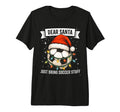Soccer Player Funny Hat Lights And T-Shirt - Custom Art Print Men Women - T-Shirt, Sweatshirt, Hoodie