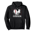 Ball Cousin Baseball Soccer Heart Nana Hoodie - Unique Graphic Men Women - T-Shirt, Sweatshirt, Hoodie