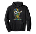 Soccer Ice Cream Dripping Dabbing Hoodie - Custom Art Print Men Women - T-Shirt, Sweatshirt, Hoodie