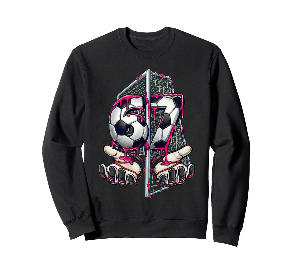 Soccer 67 Meme Funny Six Seven Gen Sweatshirt - Unique Graphic for Adults - T-Shirt, Sweatshirt, Hoodie