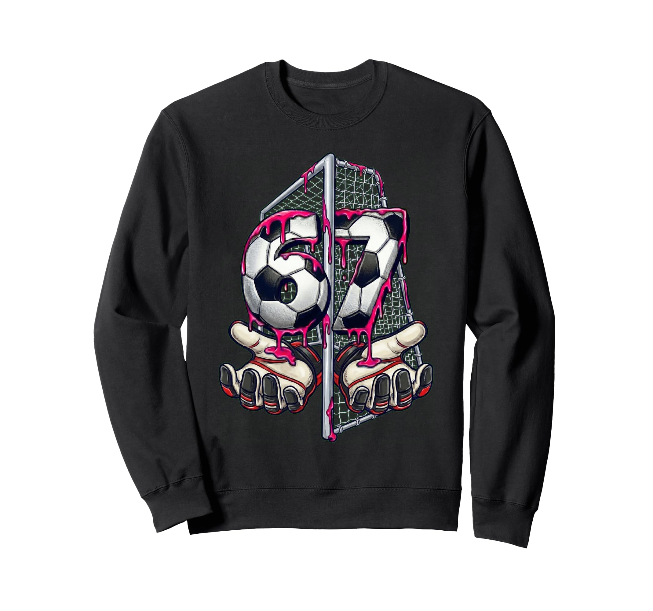 Soccer 67 Meme Funny Six Seven Gen Sweatshirt - Unique Graphic for Adults - T-Shirt, Sweatshirt, Hoodie