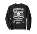 Im Hockey Goalkeeper Aunt Hockey Sweatshirt - Streetwear Style for Adults - T-Shirt, Sweatshirt, Hoodie